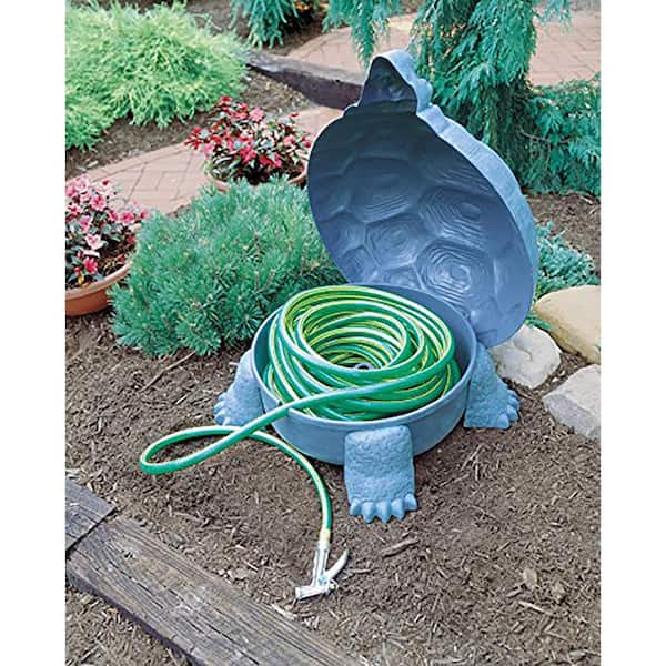 Emsco Darwin The Galapagos Turtle Hose Hider with Hose Reel 100 ft