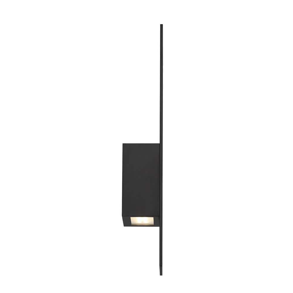 Icon Black 20" LED Outdoor Wall Sconce, Dimmable and Energy Star Rated
