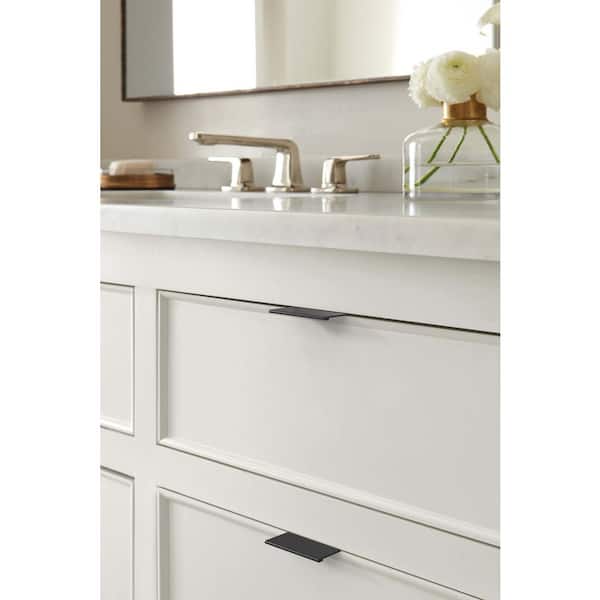 Edgehill 2-1/4 in. (57mm) Matte Black Cabinet Finger Pull