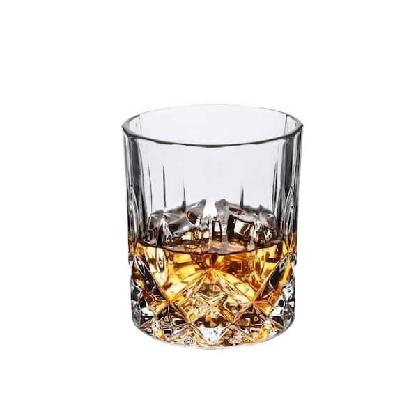 10 oz. Old Fashioned Whiskey Glasses for Scotch, Bourbon, Liquor and Cocktail Drinks, Set of 6