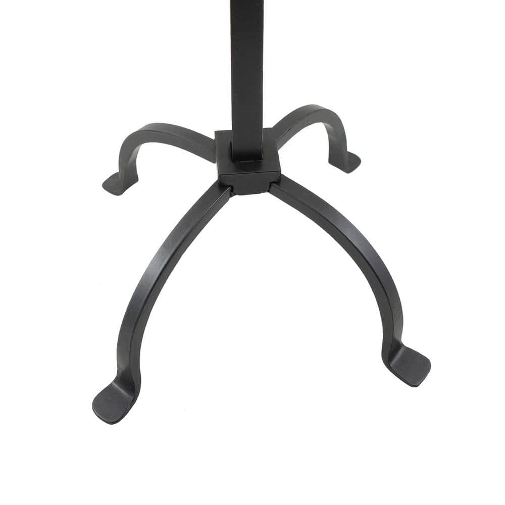 Graphite Wrought Iron 32" English Country Fireplace Tool Set