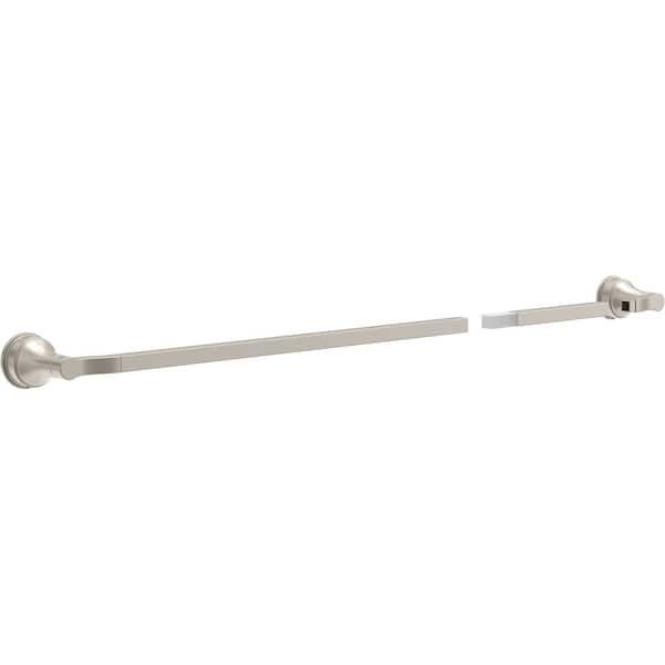 Delta Faryn 18 in. Wall Mounted Towel Bar with 6 in. Extender Bath Hardware Accessory in Brushed Nickel