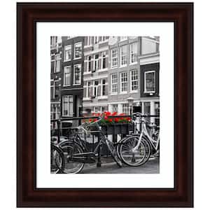 Coffee Bean Brown Picture Frame Opening Size 24 x 20 in. (Matted To 16 x 20 in.)