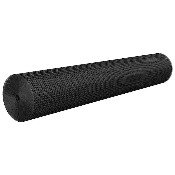 Hardware Cloth 60 in. x 100 ft., 1/2 in. 19 Gauge Galvanized Wire Mesh Roll, Weather-Resistant Vinyl Coated Garden