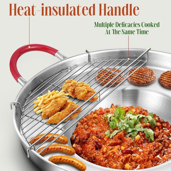 ARC Advanced Royal Champion Stainless Steel 20 in. Mexican Comal