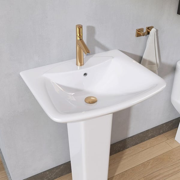 NTQ 24 in. W x 19 in. D Vitreous China U-Shaped Vessel Sink with