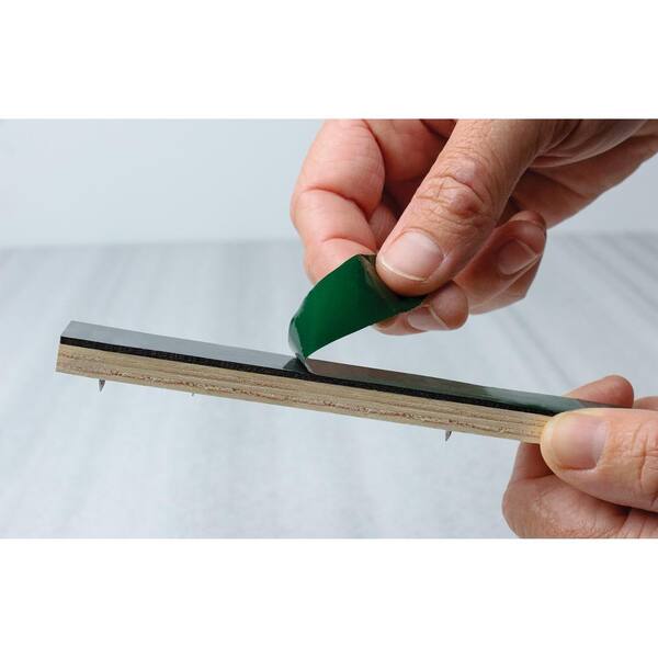 Roberts 7 8 In X 4 Ft Smooth Edge L And Stick Carpet Tack Strip 3 Pack