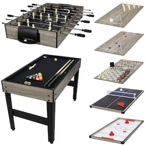 40 in. 10-in-1 Multi Game Table - Wood Look Panel