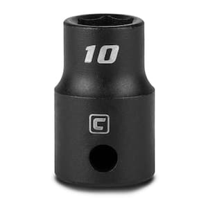 3/8 in. Drive 10 mm 6-Point Metric Shallow Impact Socket