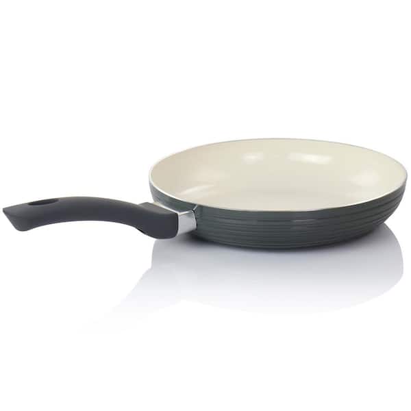 our goods Non-Stick Fry Pan Set - Pebble Gray - Shop Frying Pans & Griddles  at H-E-B