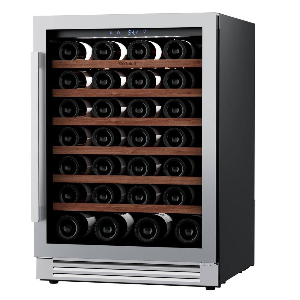 Ca'Lefort 24" Stainless Steel Wine Cooler with Glass Door