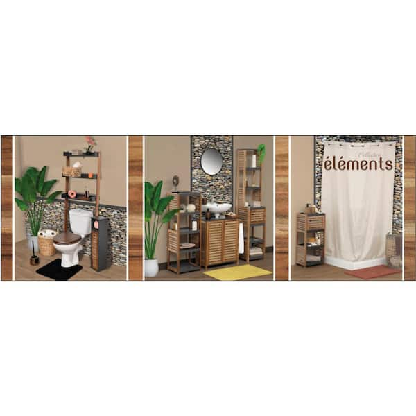 Herrnalise Home Decor on Clearance and Sale 3pcs/set Bathroom Pedestal Rug  + Lid