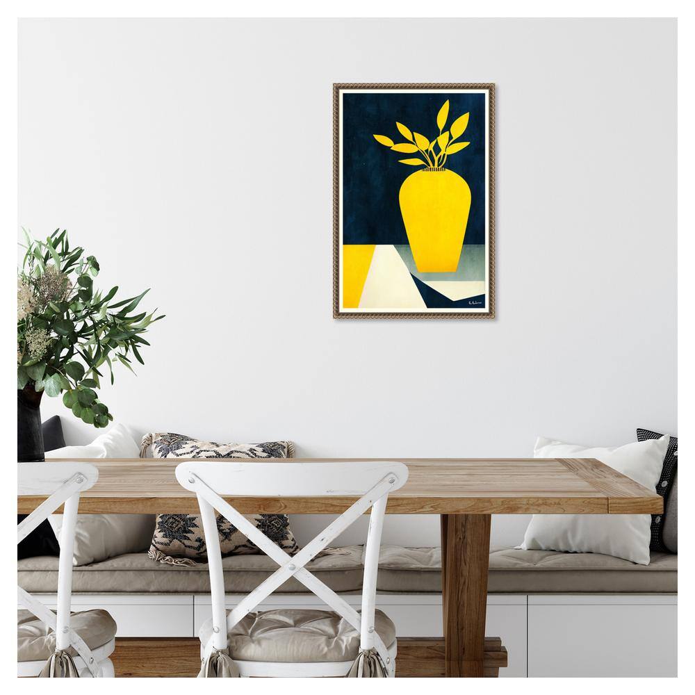 Amanti Art June Flowers by Bo Anderson Canvas Wall Art Print Framed 16 x 23-in.