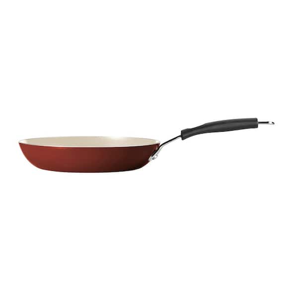 Tramontina Style Simple Cooking 8 in. Aluminum Ceramic Nonstick Frying Pan in Spice Red