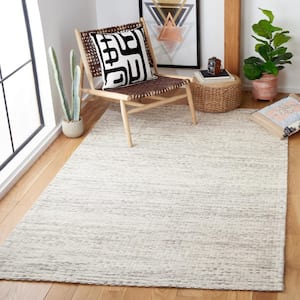 Marbella Gray/Beige 4 ft. x 6 ft. Interlaced Area Rug