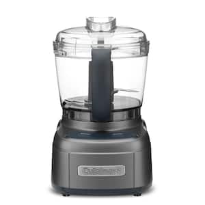 Elemental 4-Cup Gun Metal Food Processor