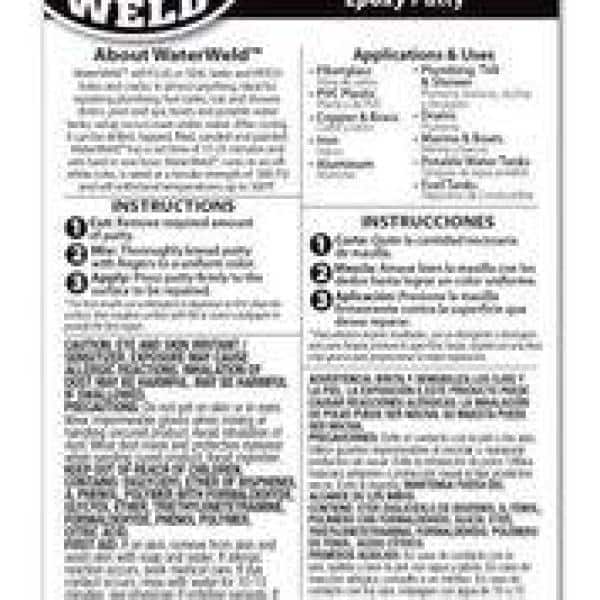 J-B WELD 1-Quart Heavy Duty, Waterproof Interior/Exterior White All-purpose  Putty in the Patching & Spackling Compound department at