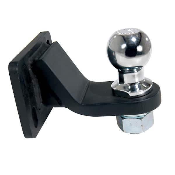 Vestil 4 in. L Black Steel Single Ball Hitch Mount for E-Tug-HD Models