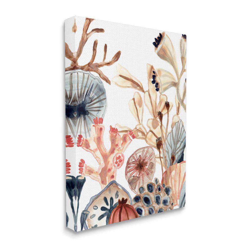 Ocean Floor Aquatic Life Sand Dollars Kelp Coral by June Erica Vess Unframed Print Nature Wall Art 30 in. x 40 in. price history on PriceWatchPro