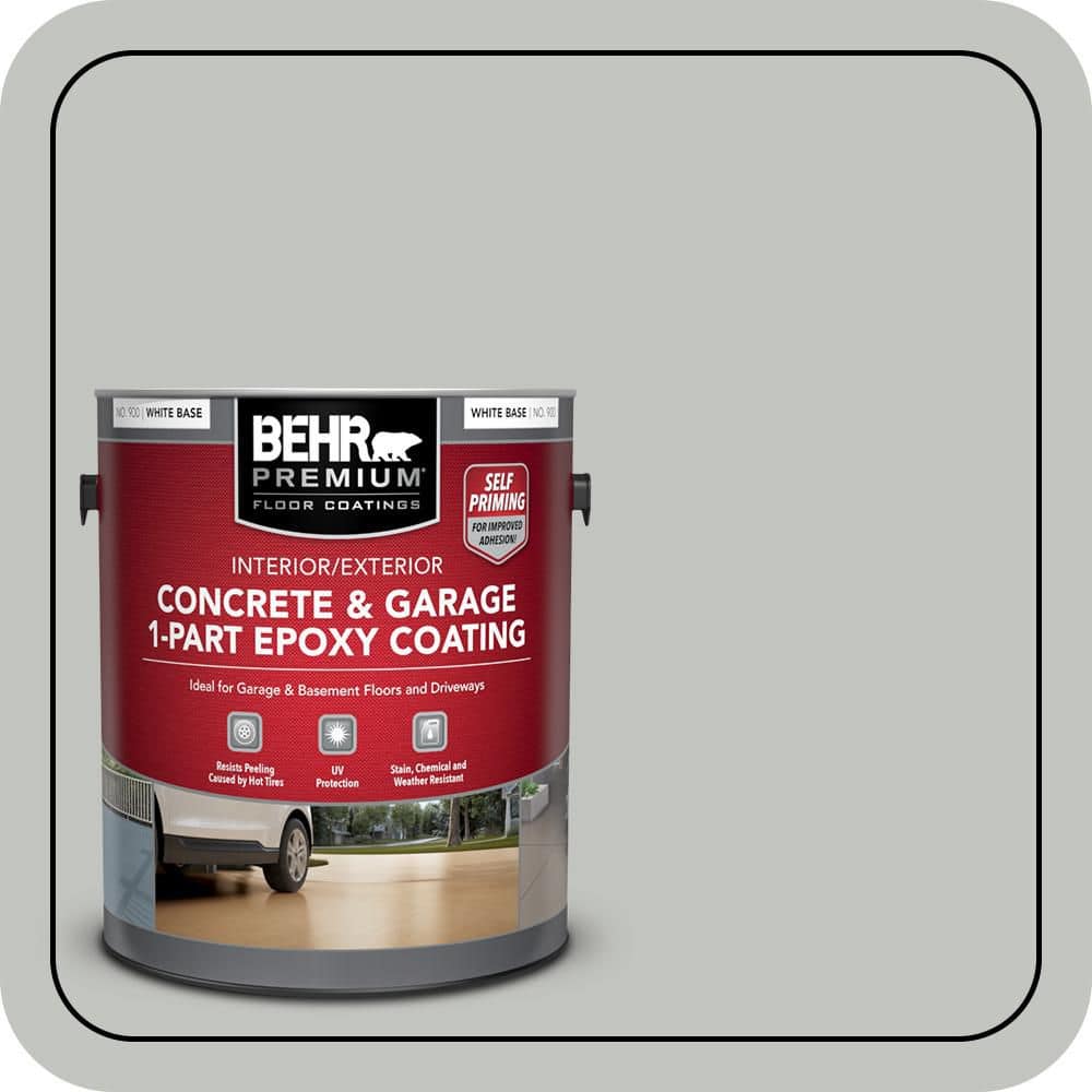 1 gal. #MS-66 New England Grey Self-Priming 1-Part Epoxy Satin Interior/Exterior Concrete and Garage Floor Paint price history on PriceWatchPro