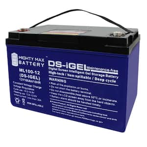 12V 100AH GEL Battery Replacement for MS 2012-20B Inverter