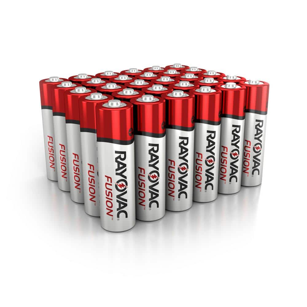 AA Fusion Alkaline Batteries (30-Pack)