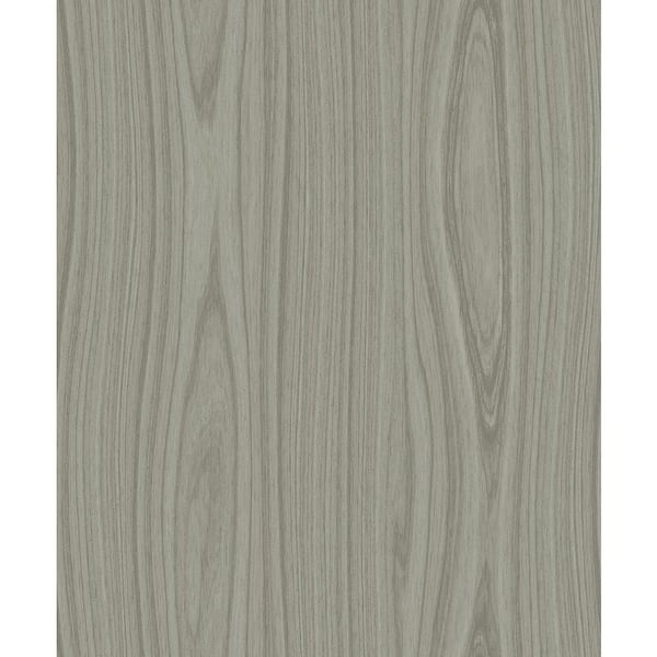 Brewster Jaxson Mahogany Faux Wood Brown Wallpaper Sample