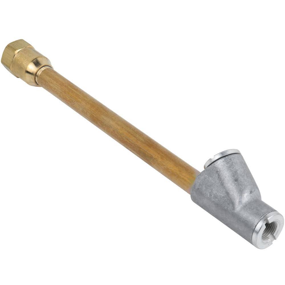 Milton Industries, Inc. 1/4 in. Straight Foot Dual Head Air Chuck