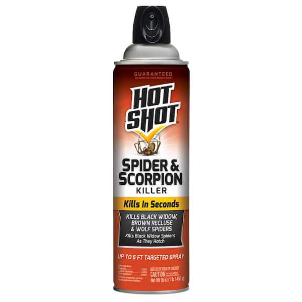 Hot Shot 16 oz. Spider and Scorpion Insect Killer Aerosol Spray HG