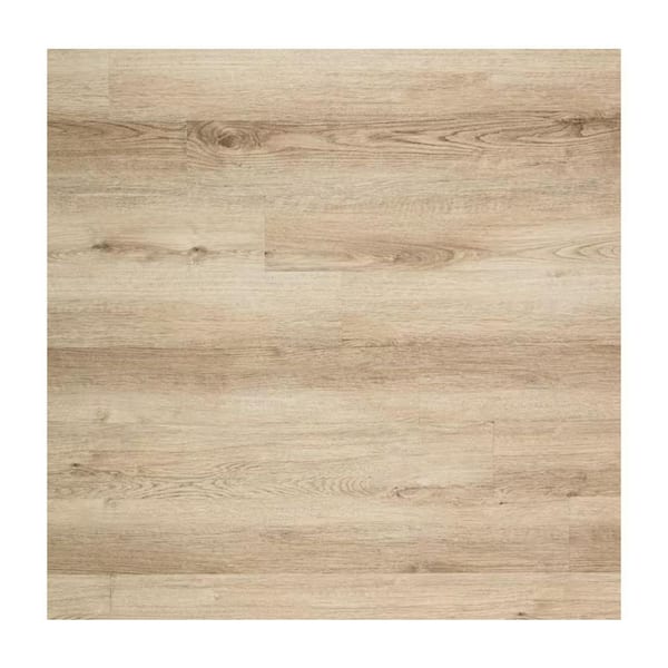 Take Home Sample-Oakwood Terrace Oak Waterproof Click Lock Luxury Vinyl Plank Flooring