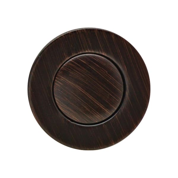 PF WaterWorks EasyPOPUP Pop-Up Drain, Easy Install/Remove Stopper, Transparent ABS Body w/Overflow, 1.6-2" Sink Hole, Bronze