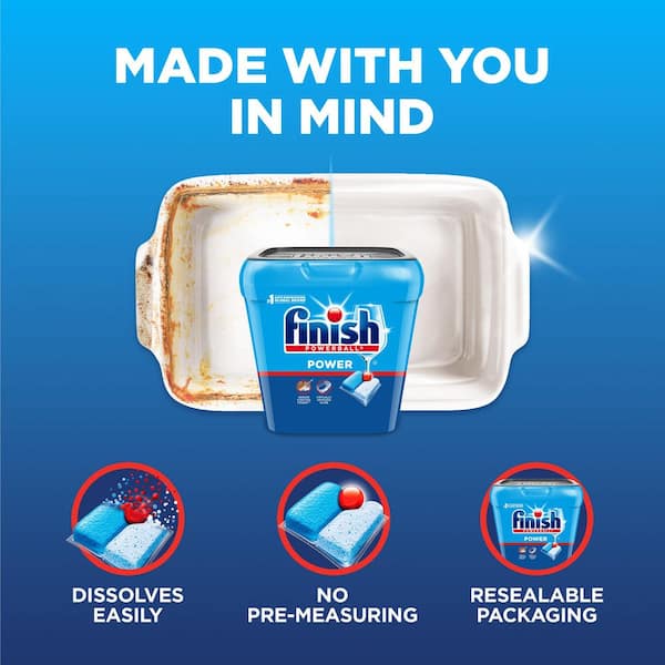 Finish Power Fresh Scent Dishwasher Detergent Tablets (78-Count
