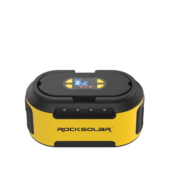 ROCKSOLAR READY 300-Watt Peak Push Button Start Quiet Gasless Portable Power Generator