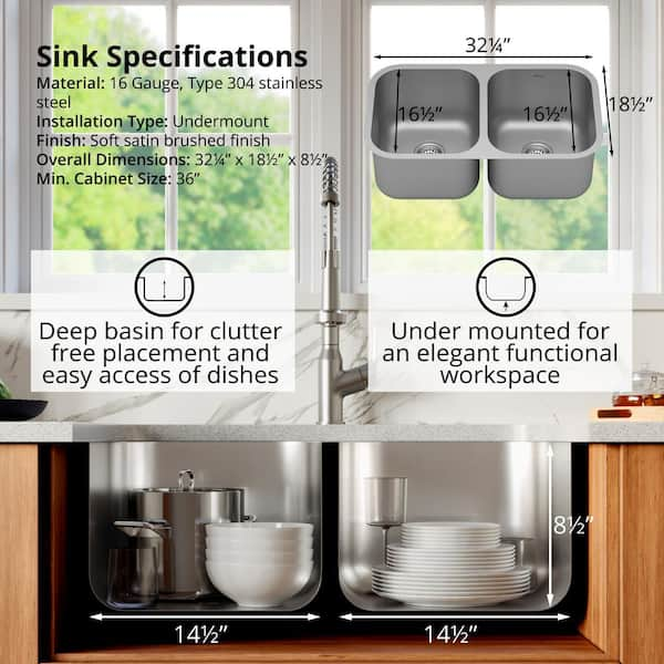 Organizer 32 Sink Cabinet