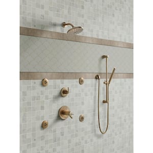 Metropolis Taupe Bullnose 3 in. x 24 in. Matte Porcelain Wall Tile (20 lin. ft./Case)