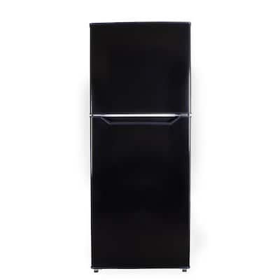 10.1 cu. ft. Top Freezer Refrigerator in Black, Counter Depth