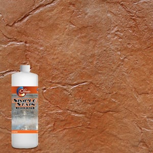 1 qt. Sunset Concentrated Semi-Transparent Water Based Interior/Exterior Concrete Stain