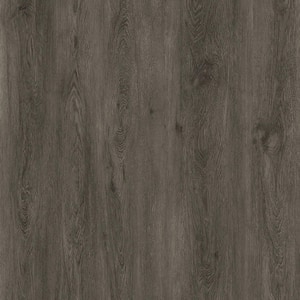 GlueCore Ash Grey 22 MIL x 7.3 in. W x 48 in. L Glue Down Waterproof Luxury Vinyl Plank Flooring (39 sqft/case)