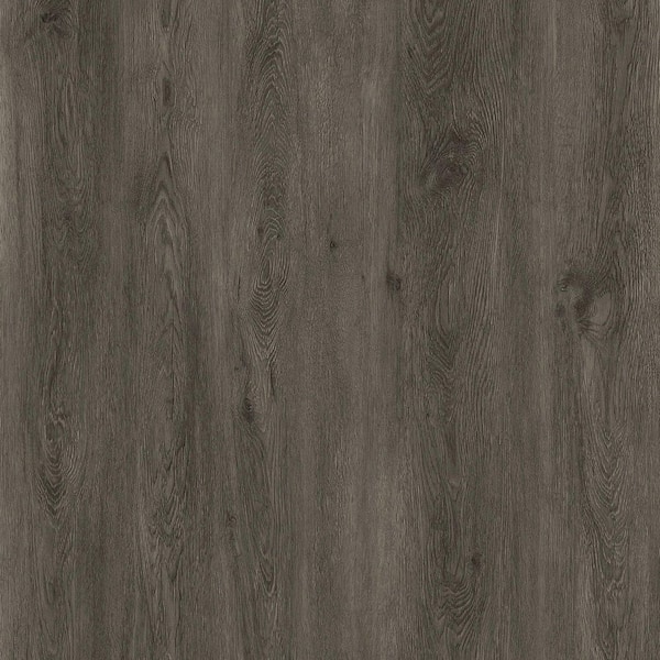Lucida Surfaces GlueCore Ash Grey 22 MIL x 7.3 in. W x 48 in. L Glue Down Waterproof Luxury Vinyl Plank Flooring (39 sqft/case)
