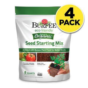Natural & Organic 8 qt. Seed Starting Mix (4-Pack)
