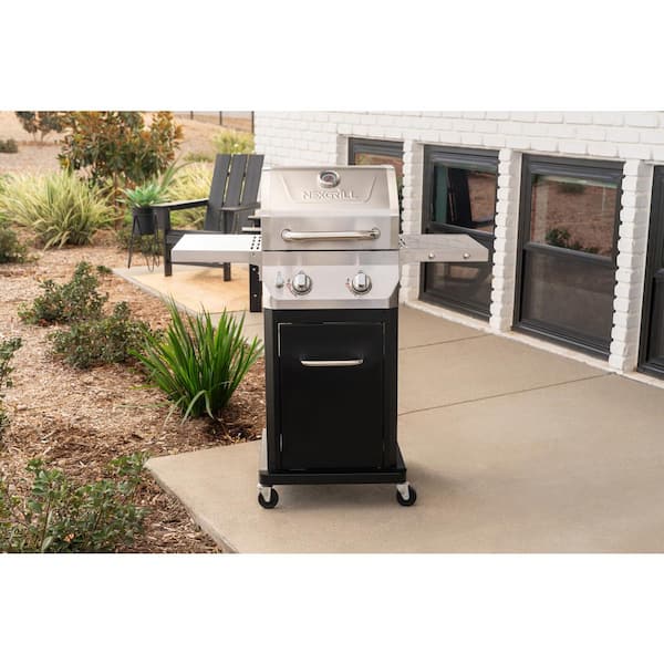 Nexgrill 2 Burner Propane Gas Grill in Black 720-0864RK - The Home