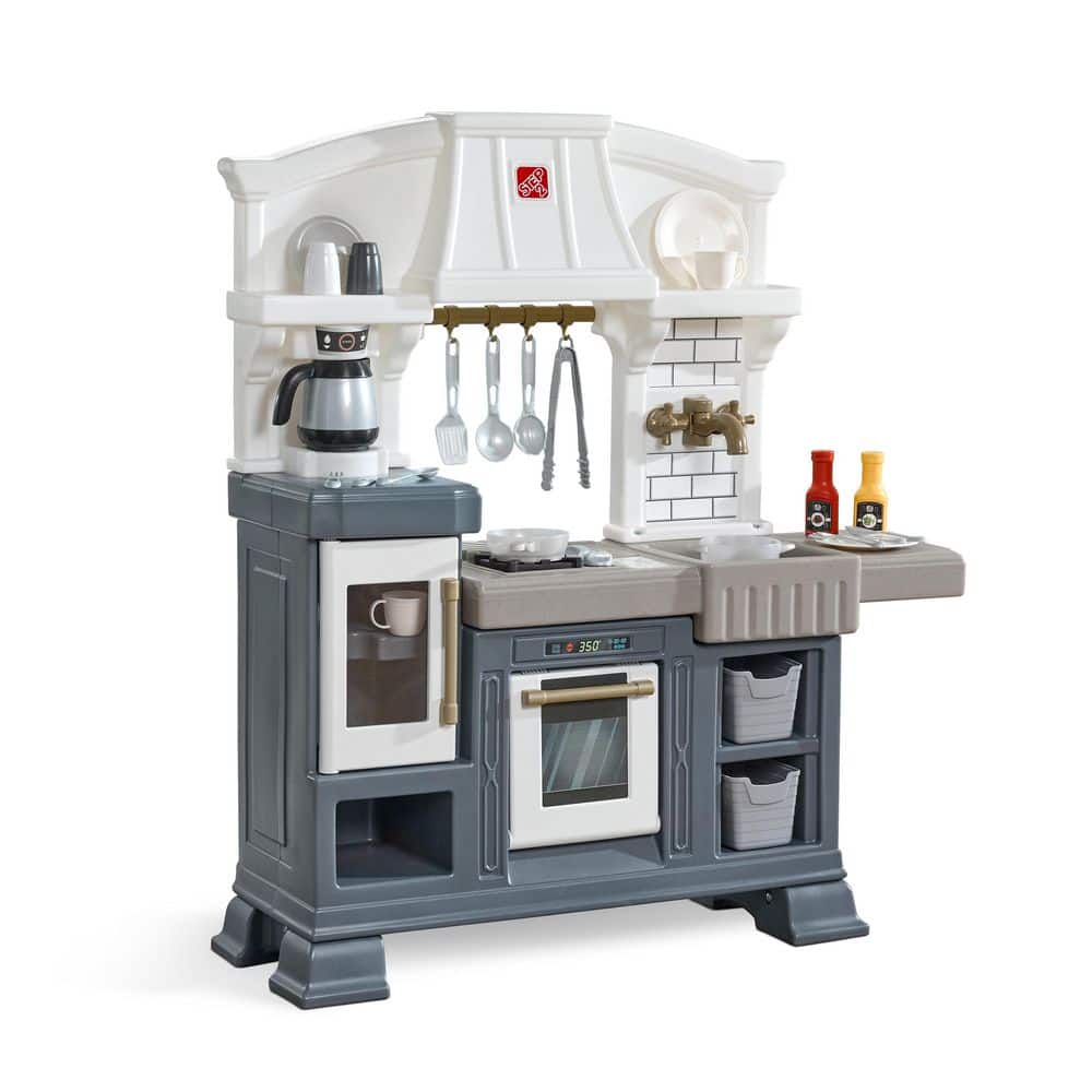Gilded Gourmet Kitchen with 30-Piece Play Food Accessory Set and Realistic Lights and Sounds price history on PriceWatchPro