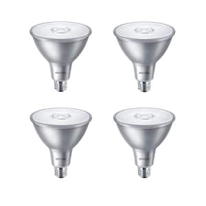 90-Watt Equivalent PAR38 Indoor/Outdoor LED Light Bulb Daylight Clear Glass (4-Pack)