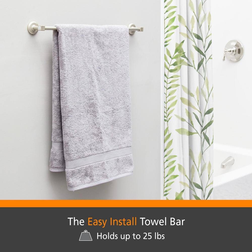 Matte Black 4-Piece Rust Resistant Bathroom Hardware Set