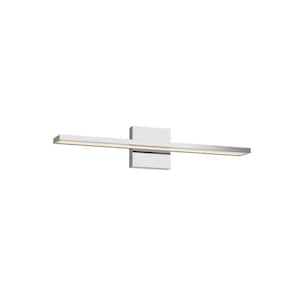 Brio 24-in 1 Light 22-Watt Chrome Integrated LED Vanity Light