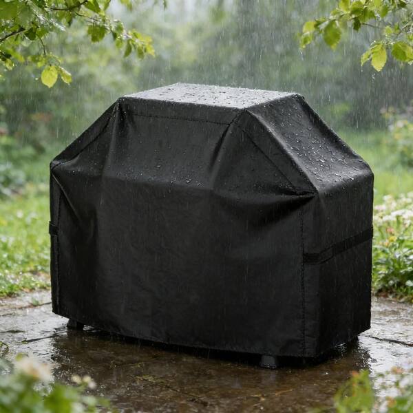 OVCRNIBI Outdoor Grill Cover, 420D Outdoor Barbecue Cover