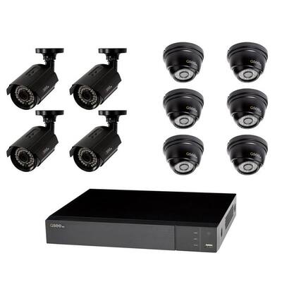 16-Channel 1080p 2TB Indoor/Outdoor Surveillance DVR System with (6) HD Dome Cameras and (4) HD Bullet Cameras