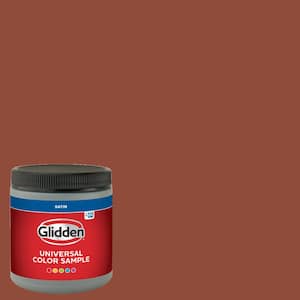 8 oz. PPG1067-7 Burled Redwood Satin Interior Paint Sample