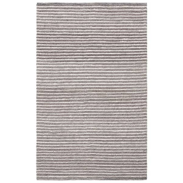 Natura 6 ft. x 9 ft. Ivory/Dark Brown Basket Marle Area Rug