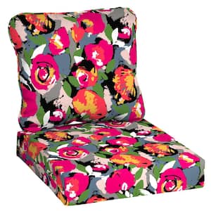 24 in. x 22 in. Vista Mesa Deep Seating Outdoor Lounge Chair Cushion